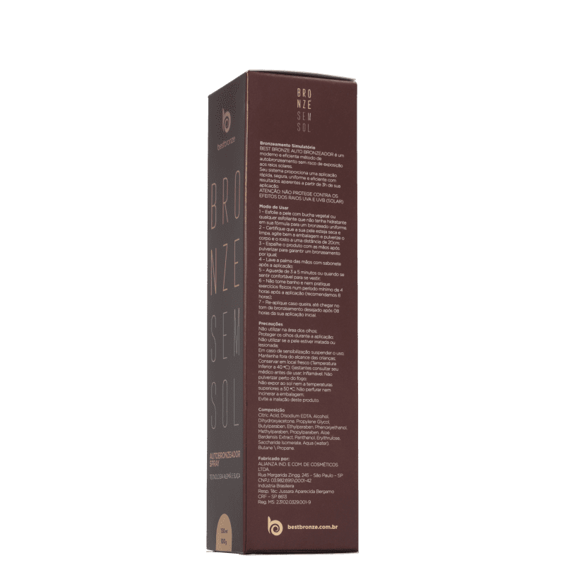 Best Bronze Bronze Sem Sol - Spray Autobronzeador 150ml
