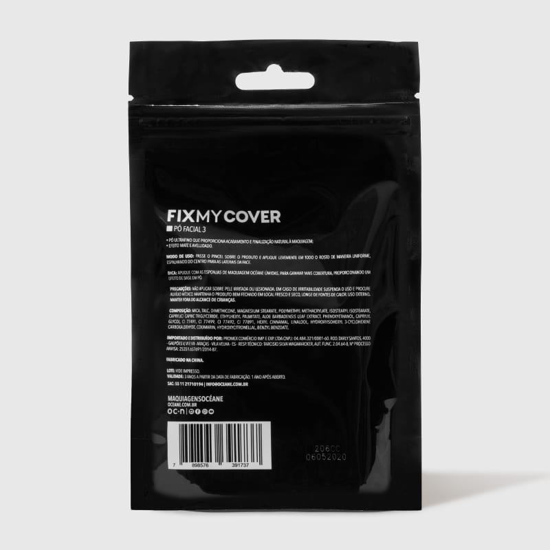 Fix My Cover 3 - Pó Compacto Matte