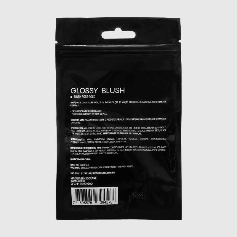 Glossy - Blush Cintilante 8,1g
