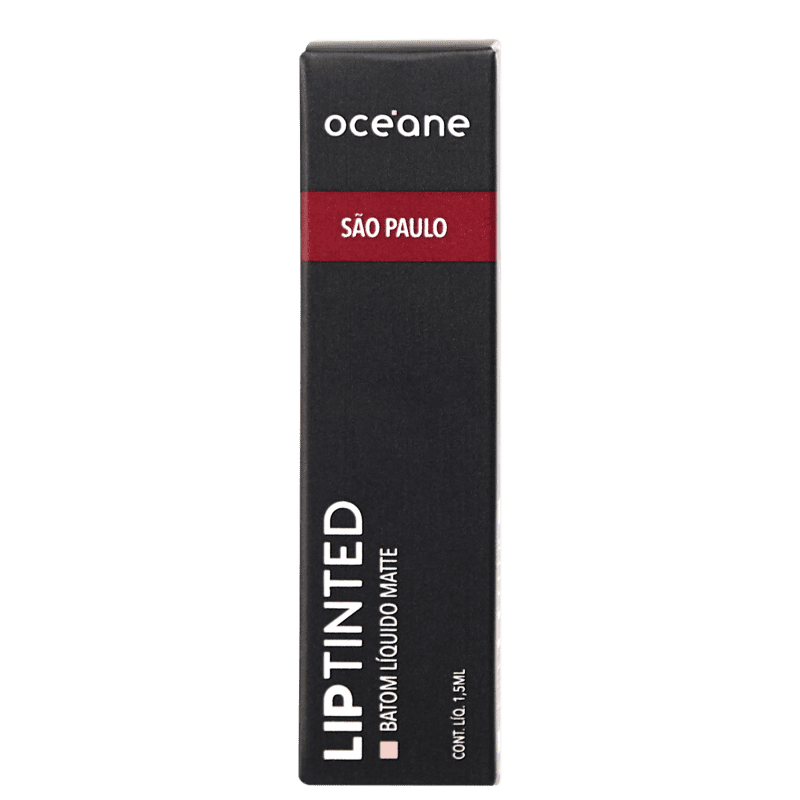Océane Lip Tinted São Paulo - Batom Líquido Matte 1,5ml