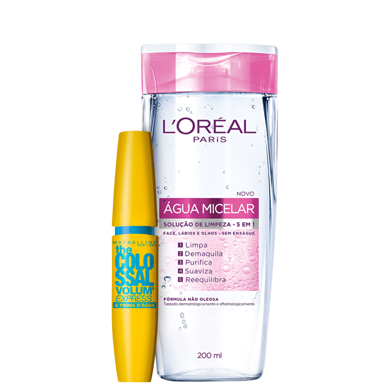 Kit Maybelline Cílios Impactantes (2 produtos)