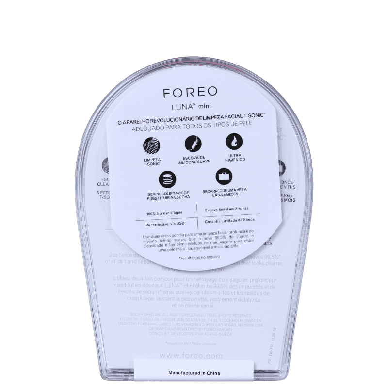 FOREO Luna Mini 2 Fuchsia - Escova de Limpeza Facial