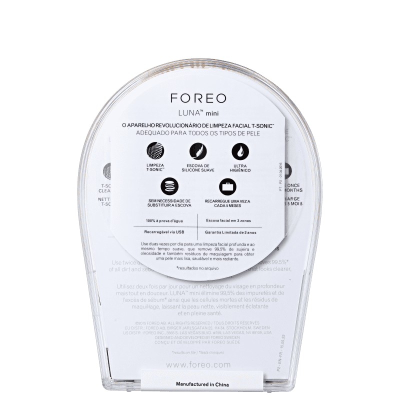 FOREO Luna Mini 2 Sunflower Yellow - Escova de Limpeza Facial