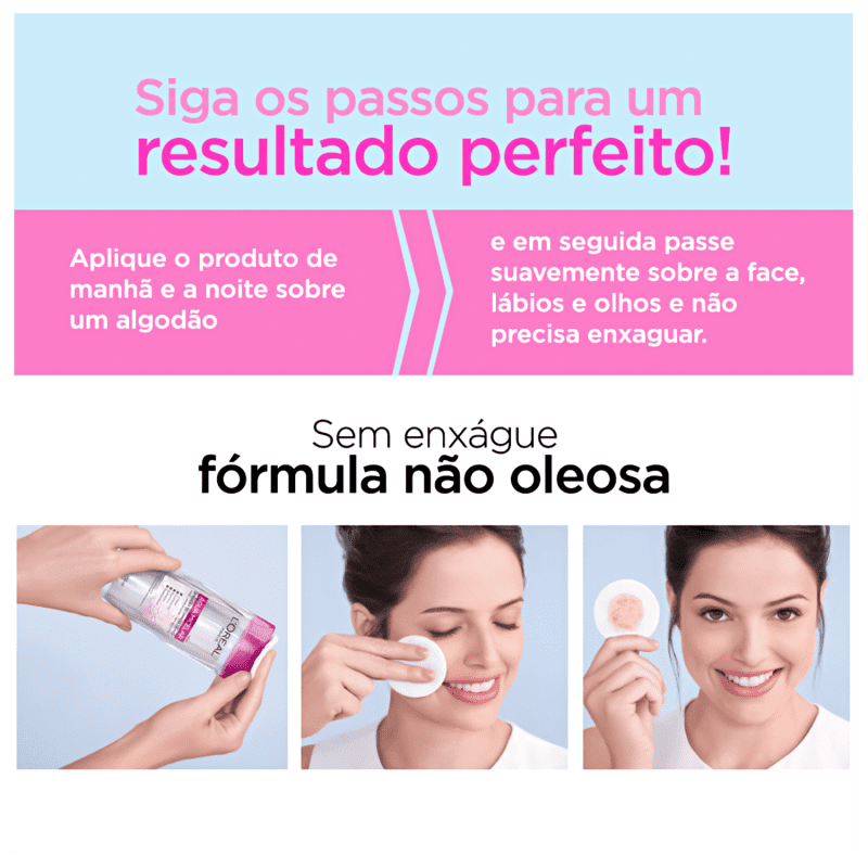 L'Oréal Paris Dermo Expertise Água Micelar 5 em 1 - Água Demaquilante 100ml