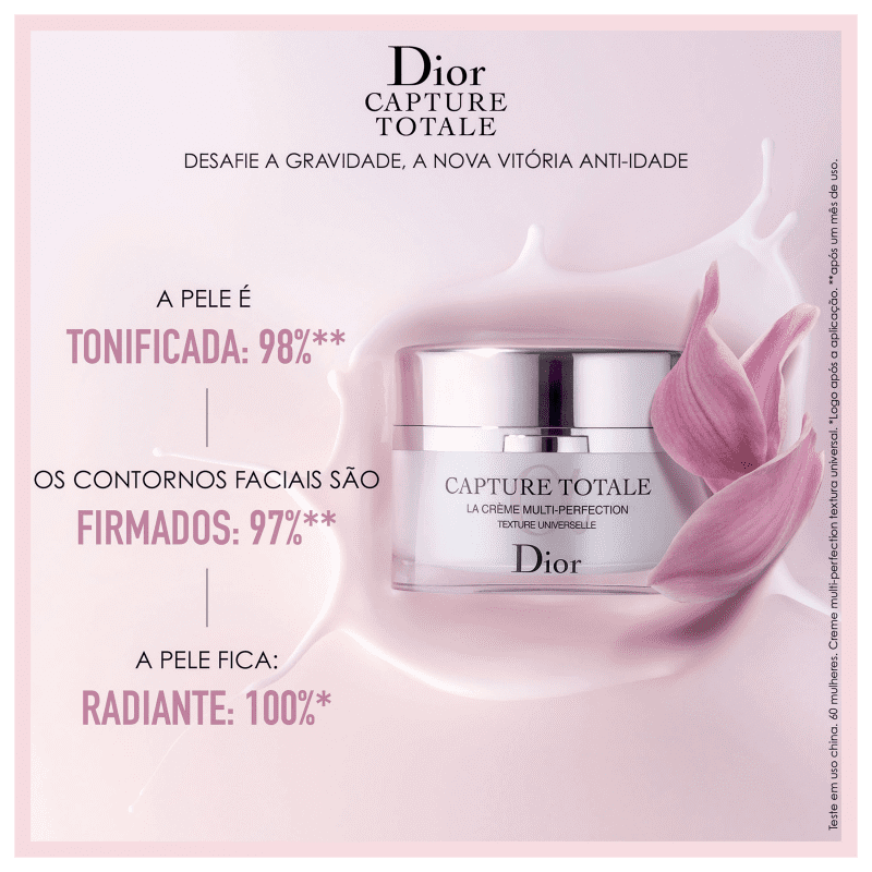 Dior Capture Totale Multi-Perfection Universal - Creme para Rugas e Anti-Idade 60ml