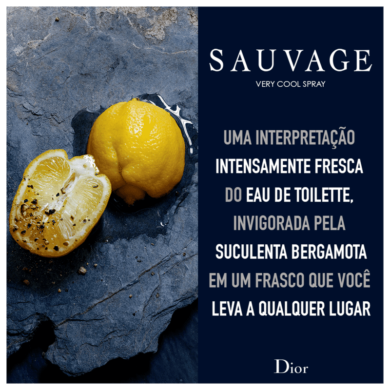 Sauvage Very Cool Spray Dior Eau de Toilette - Perfume Masculino 100ml