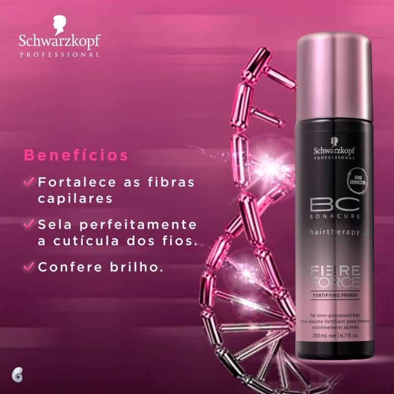 Schwarzkopf Professional BC Bonacure Fibre Force Fortifying Primer - Leave-in 200ml
