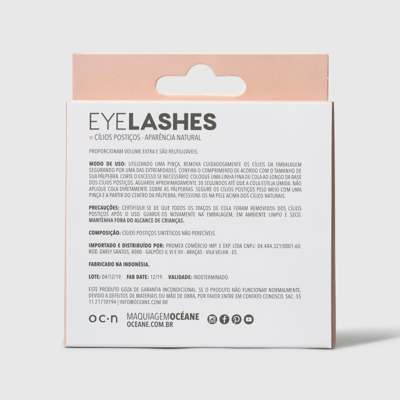 Eyelashes - Cílios Postiços Night