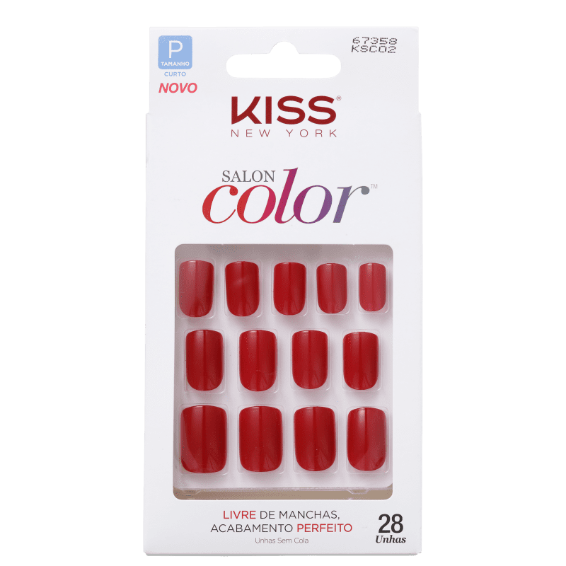 Kiss New York Salon Color New Girl - Unhas Postiças Menor preço em Kiss New York Salon Color New Girl - Unhas Postiças