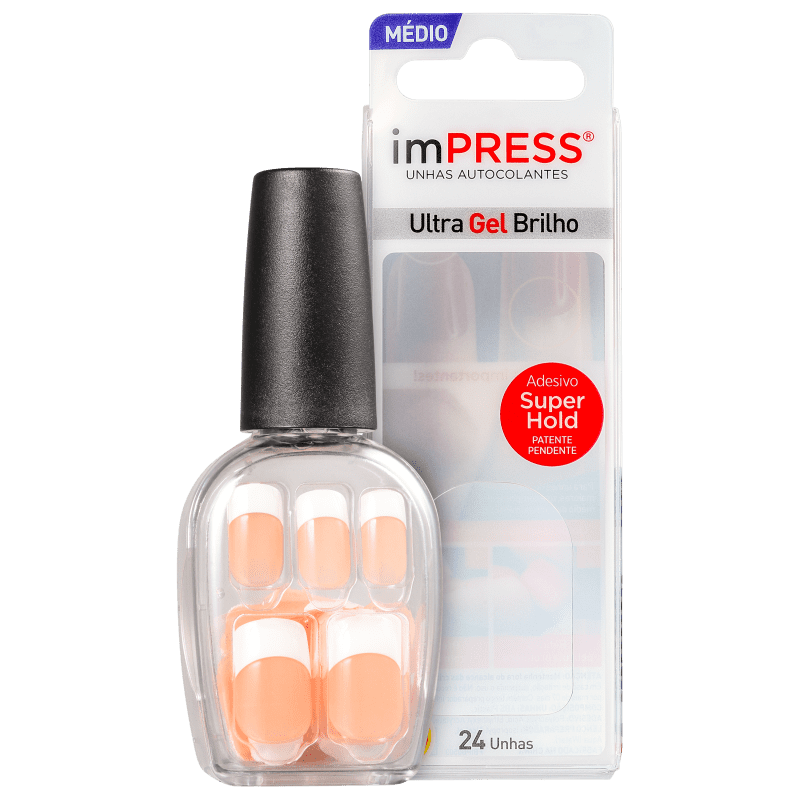 Kiss New York Impress Média Zen Zone - Unhas Postiças
