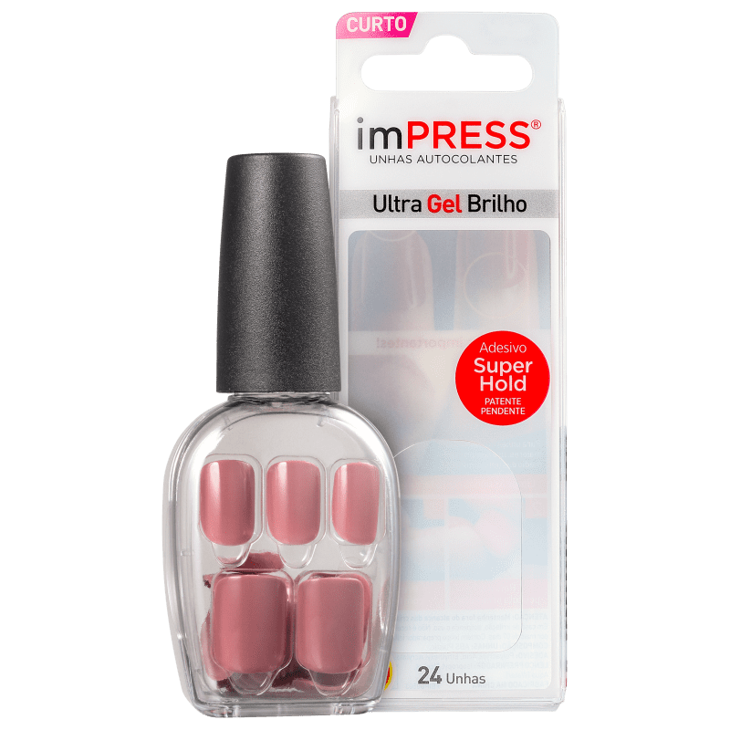 Kiss New York Impress Curta Summer Nude - Unhas Postiças Menor preço em Kiss New York Impress Curta Summer Nude - Unhas Postiças