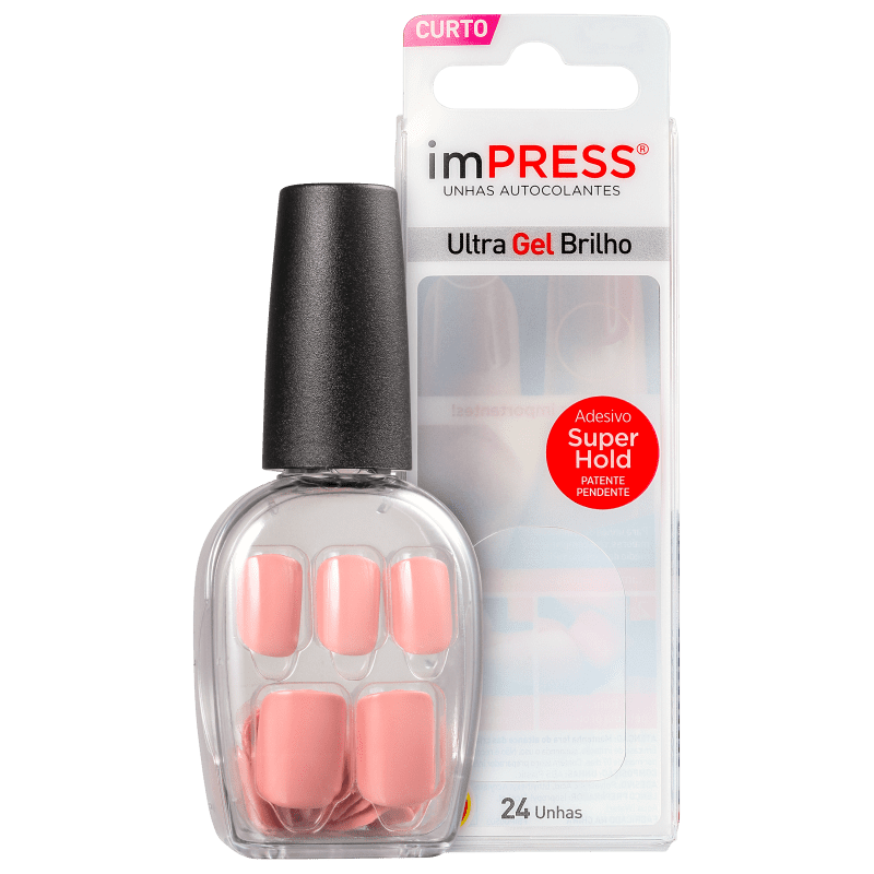 Kiss New York Impress Curta Summer Love - Unhas Postiças