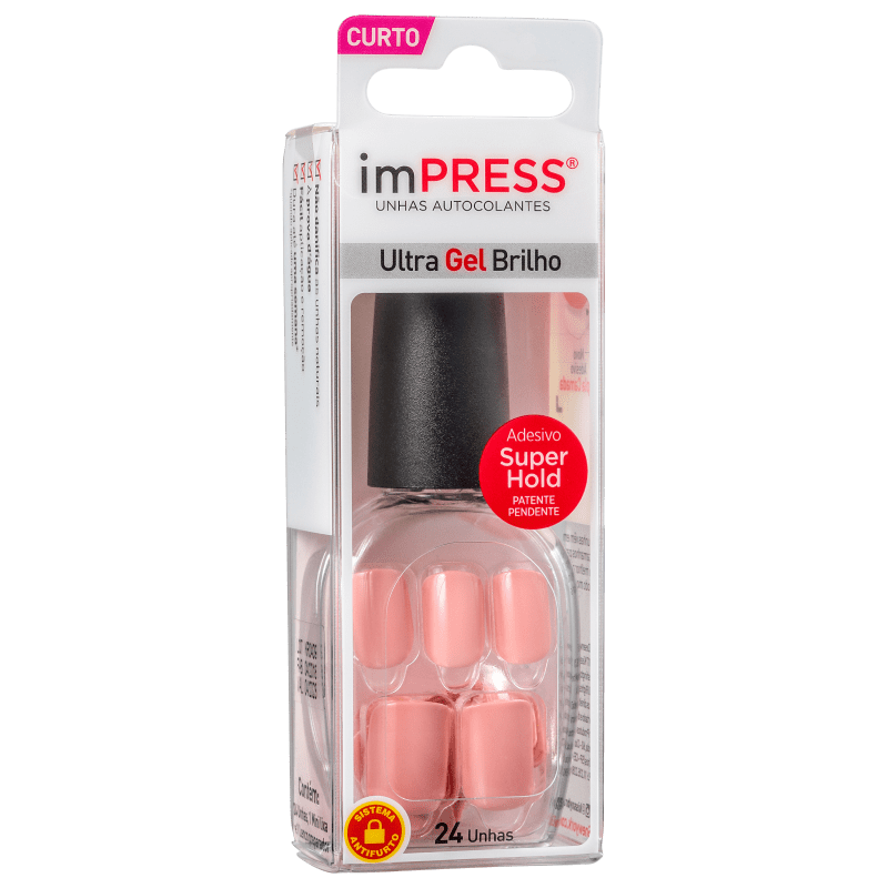 Kiss New York Impress Curta Summer Love - Unhas Postiças