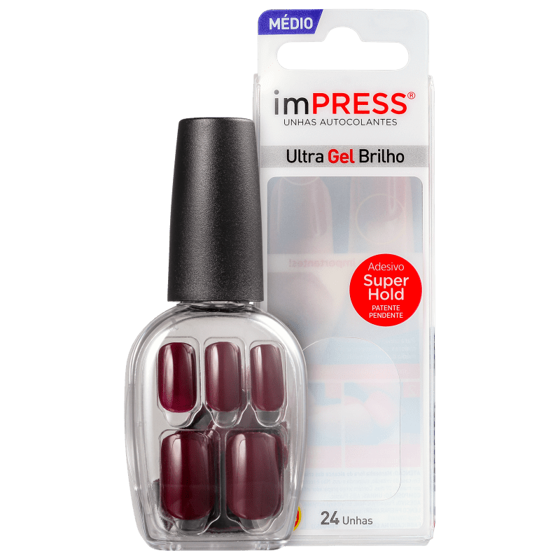 Kiss New York Impress Média Med Reminisce - Unhas Postiças