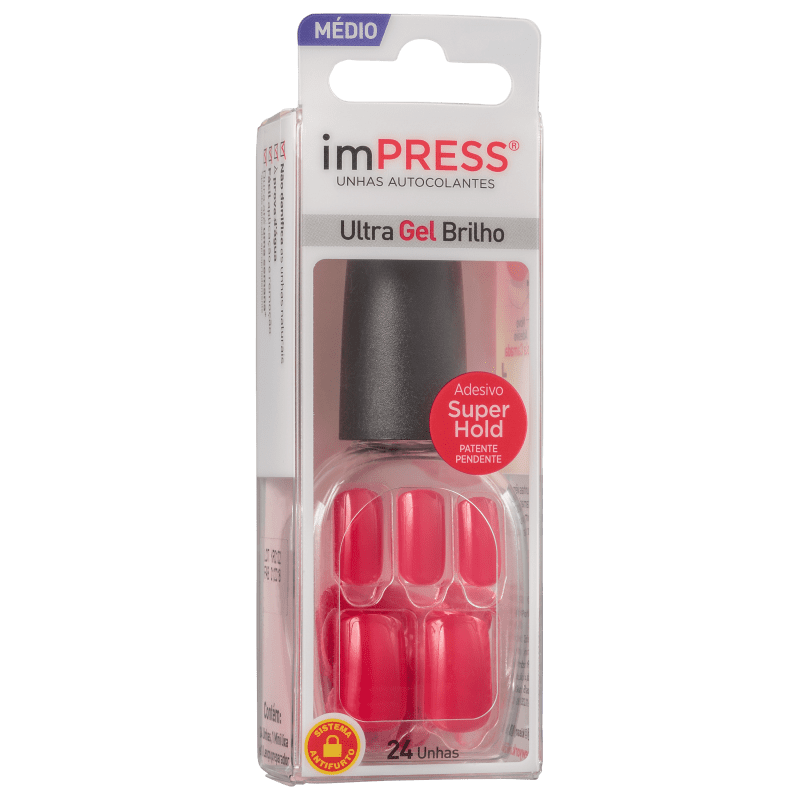 Kiss New York Impress Média Camera Ready - Unhas Postiças