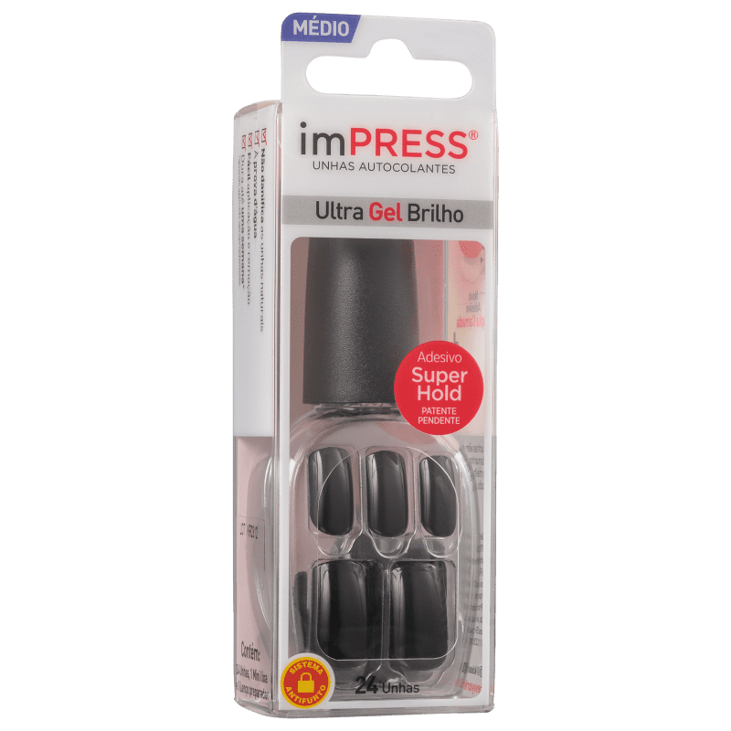 Kiss New York Impress Média All Fired Up - Unhas Postiças