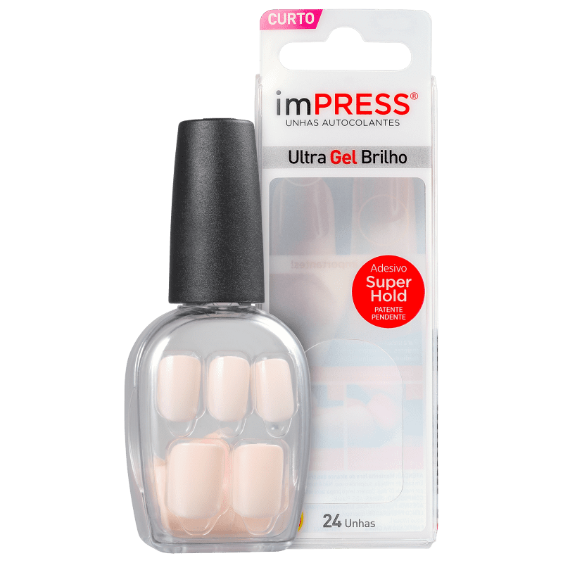 Kiss New York Impress Curta Color Me - Unhas Postiças