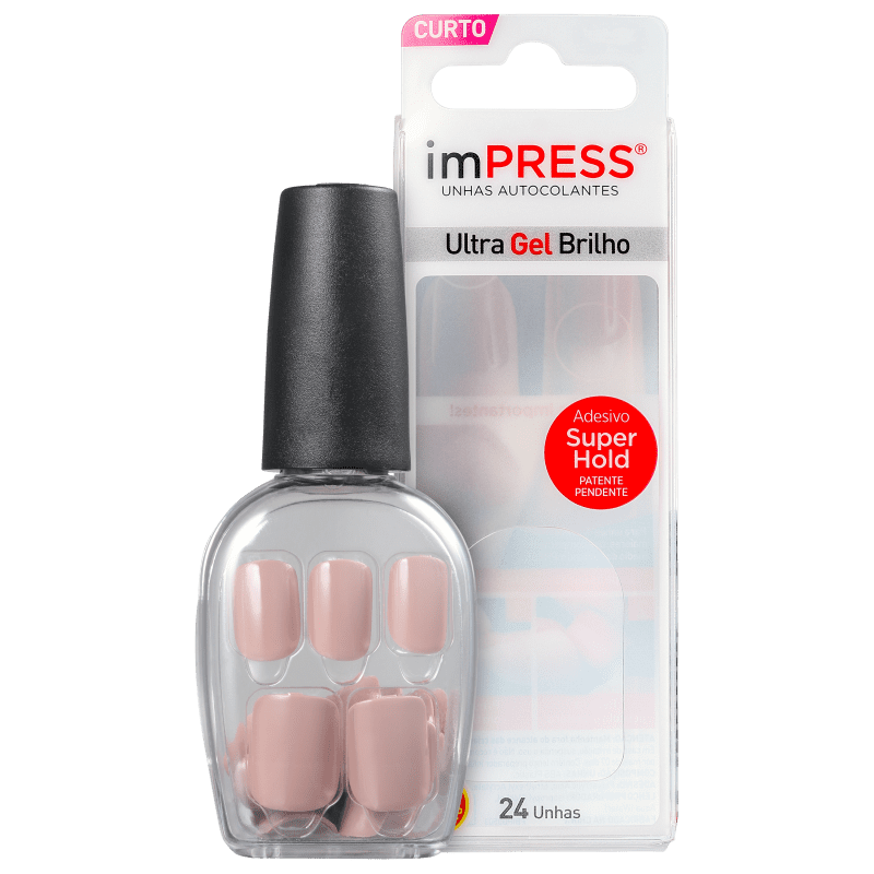 Kiss New York Impress Curta Girlie Girl - Unhas Postiças