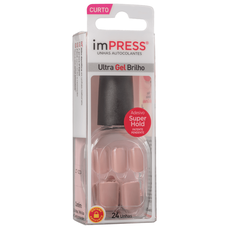 Kiss New York Impress Curta Girlie Girl - Unhas Postiças