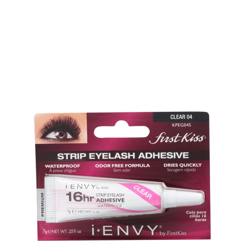 Kiss New York i-Envy 16h Incolor - Cola para Cílios 7g