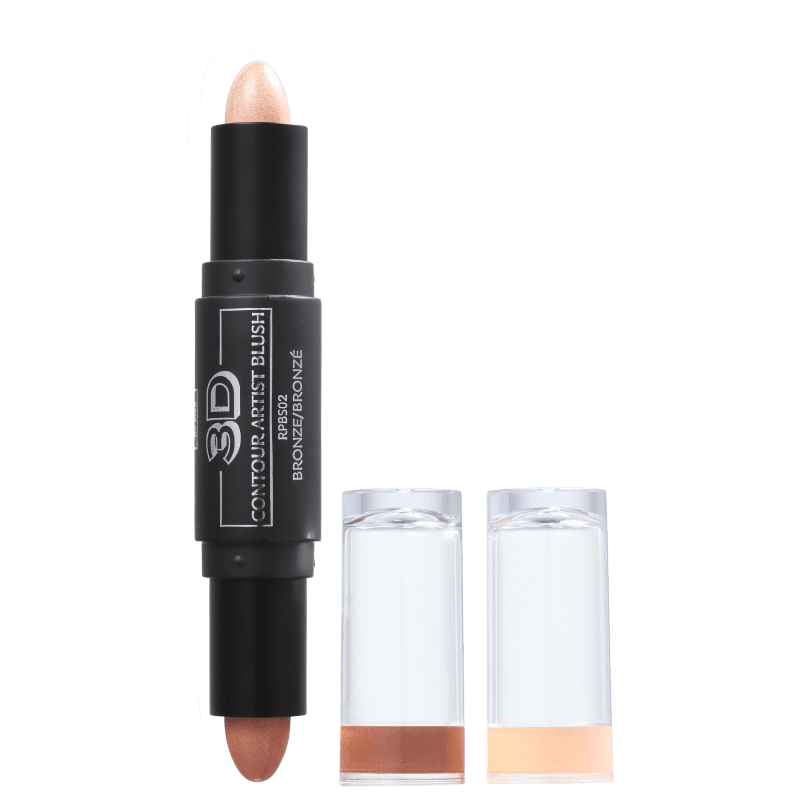 Kiss New York Ruby Kisses 3D Contour Artist Pink - Blush 4g