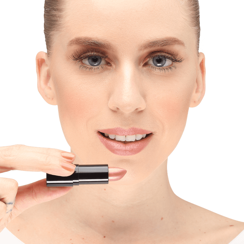 Kiss New York Ruby Kisses Nude Aberto - Batom Cintilante 3,5g