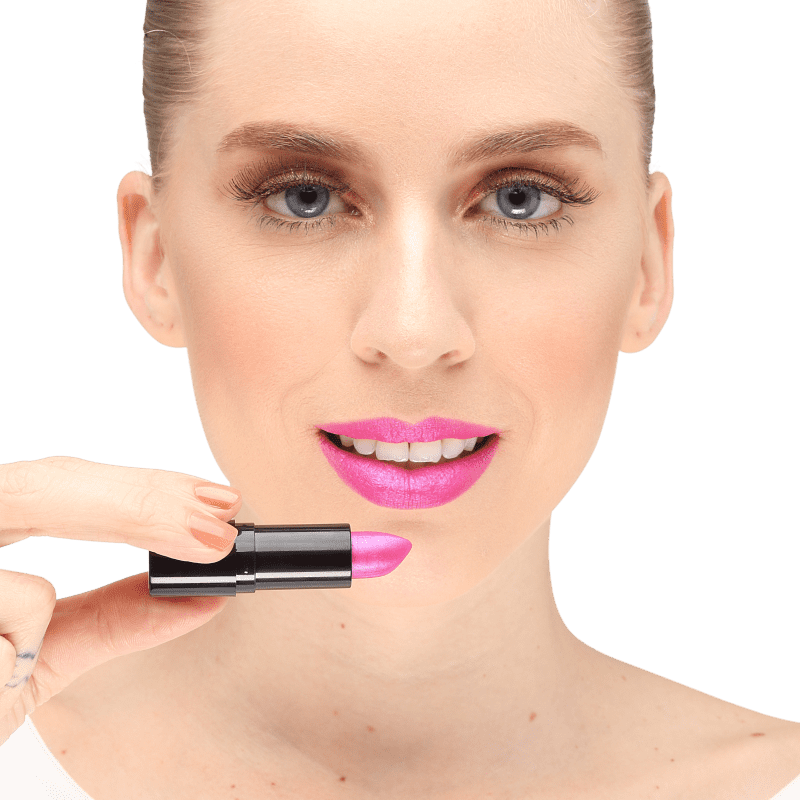 Kiss New York Ruby Kisses Rosa Shock - Batom Cintilante 3,5g