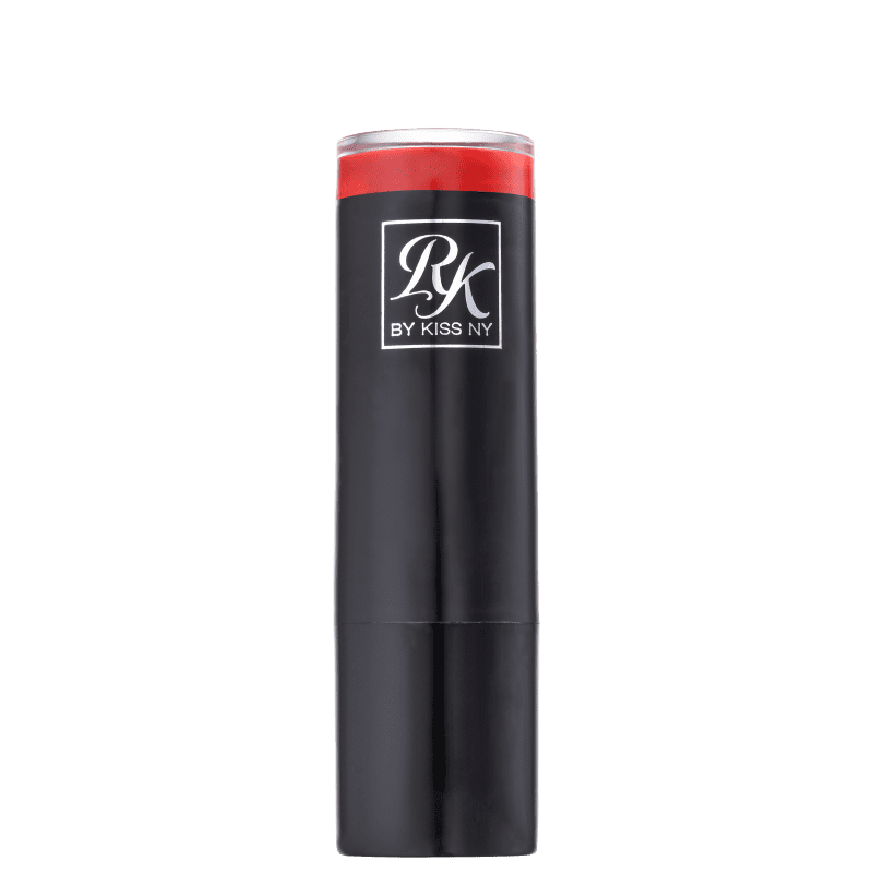 Kiss New York Ruby Kisses Vermelho Sexy - Batom Cremoso 3,5g