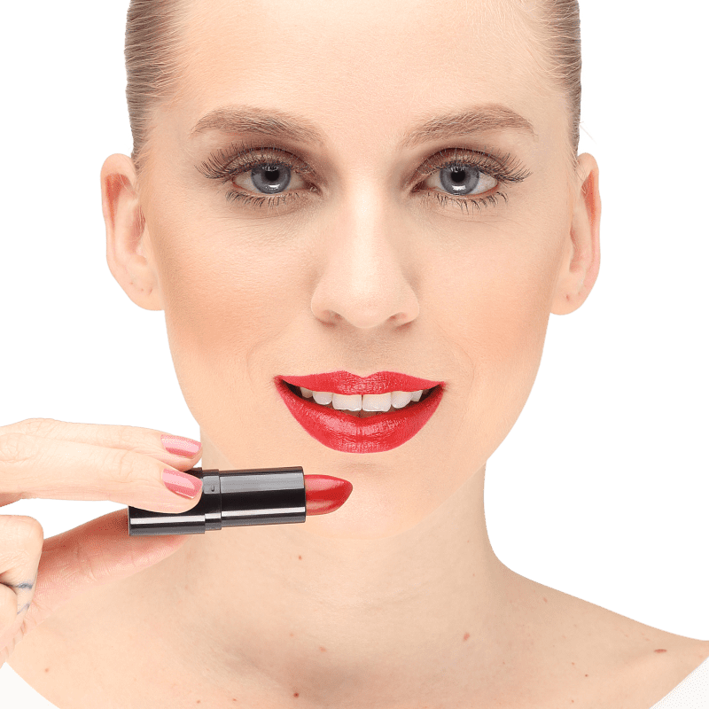 Kiss New York Ruby Kisses Vermelho Sexy - Batom Cremoso 3,5g