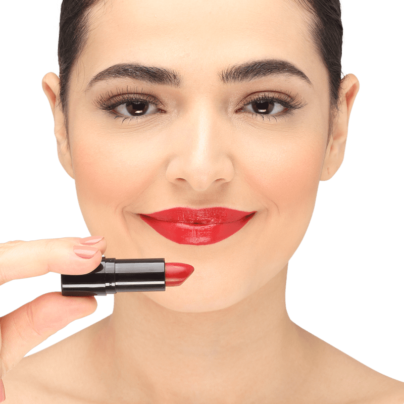 Kiss New York Ruby Kisses Vermelho Sexy - Batom Cremoso 3,5g