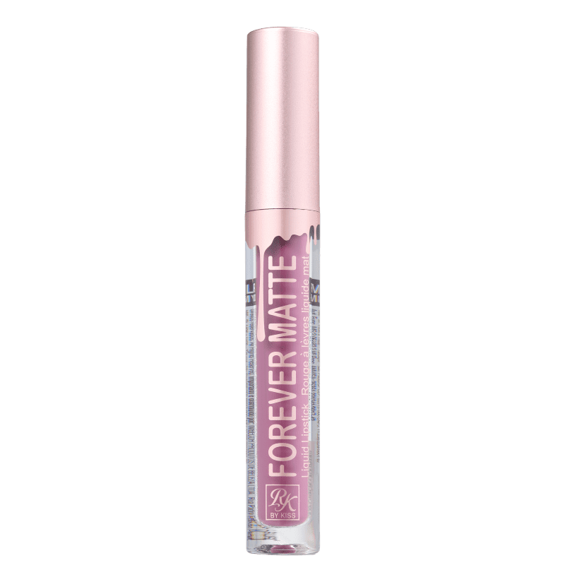 Kiss New York Ruby Kisses Forever Matte Plummy Mood - Batom Líquido 3ml