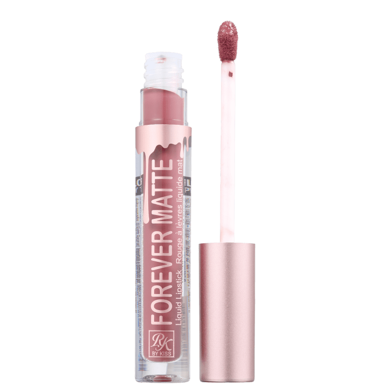 Kiss New York Ruby Kisses Forever Matte Tippy Toe - Batom Líquido 3ml
