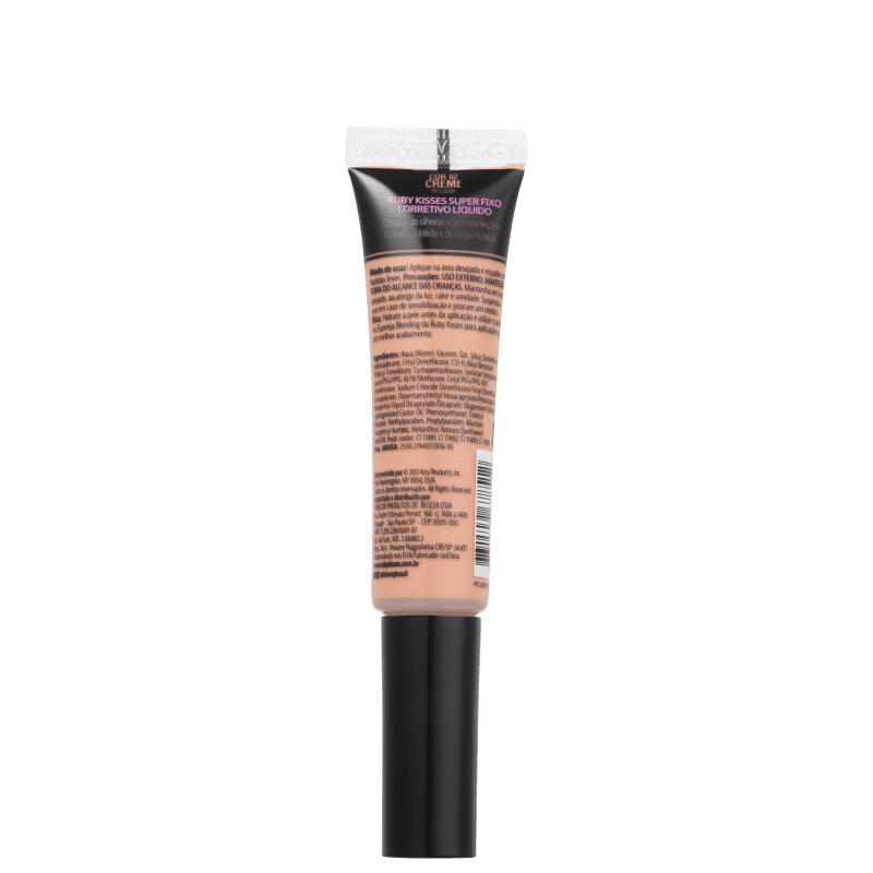 Kiss New York Ruby Kisses Super Fixo 02 Creme - Corretivo Líquido 12g