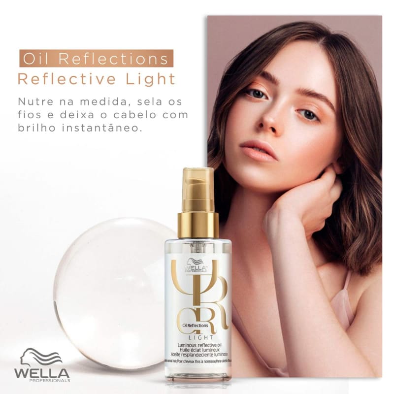 Wella Professionals Oil Reflections Reflective Light - Óleo Capilar 100ml