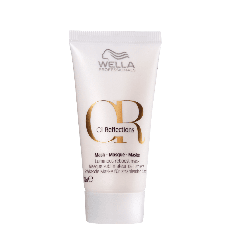 Wella Professionals Oil Reflections Luminous Reboost - Máscara 30ml Menor preço em Wella Professionals Oil Reflections Luminous Reboost - Máscara 30ml