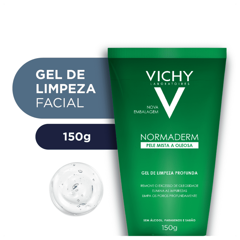 Vichy Normaderm Profunda - Gel de Limpeza Facial 150g