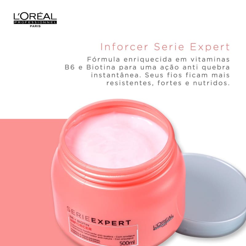L'Oréal Professionnel Inforcer Serie Expert - Máscara 500ml