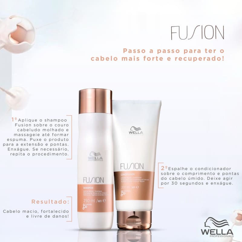 Kit Wella Professionals Fusion Duo (2 Produtos)