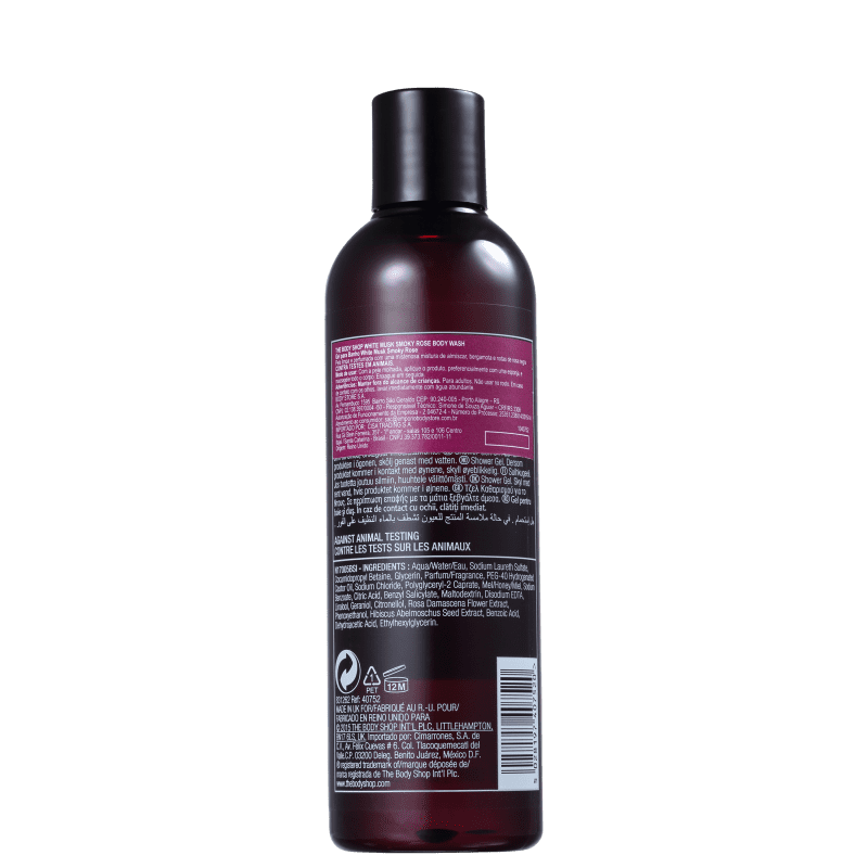 The Body Shop White Musk Smoky Rose Shower Gel - Gel de Banho 250ml