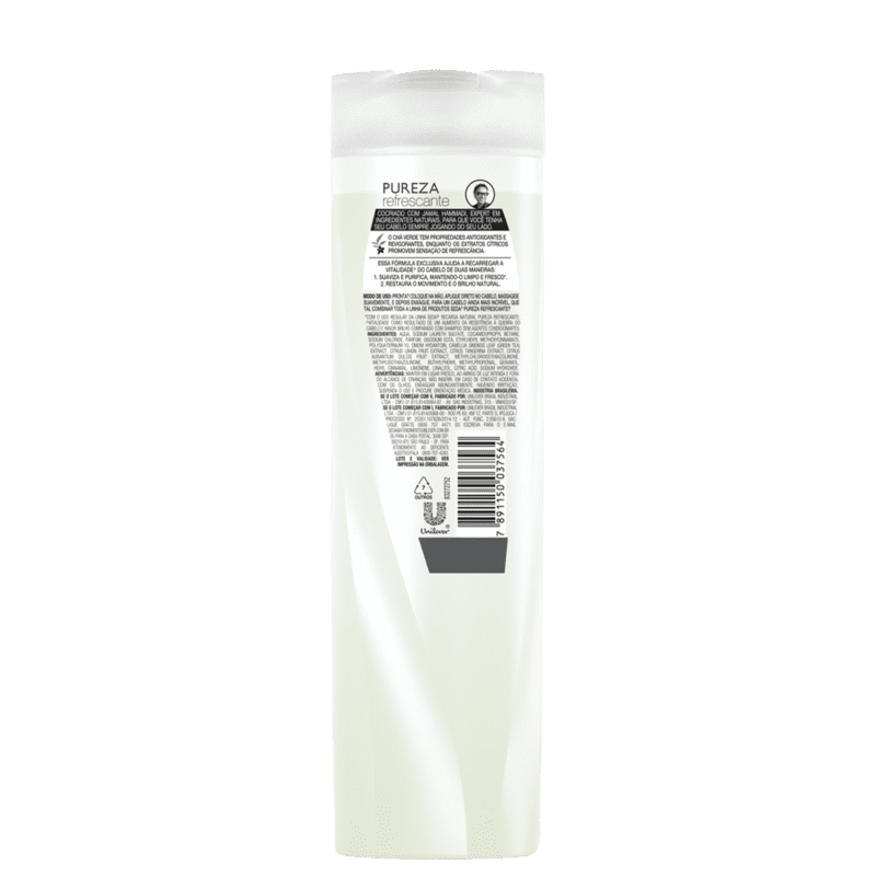 Shampoo Seda Pureza Detox 325ml