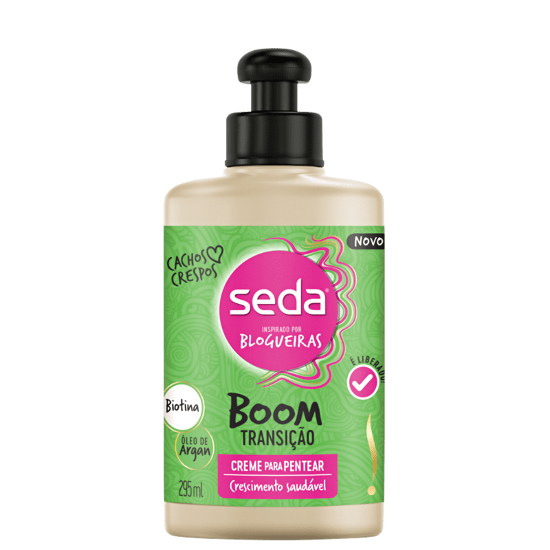 Creme de Pentear Seda Boom Transição 295ml