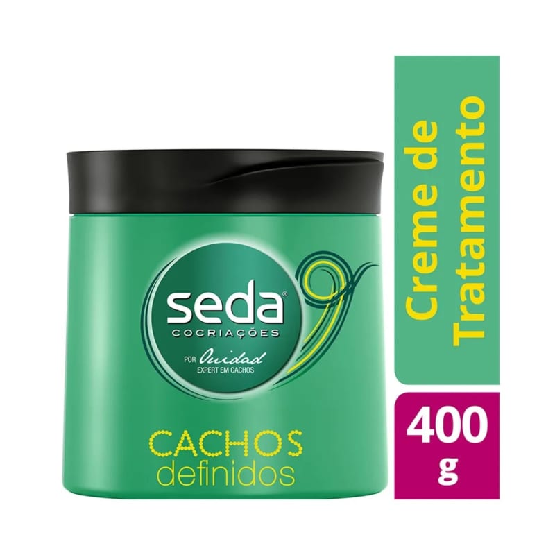 Creme de Tratamento Seda Cachos Definidos 400g