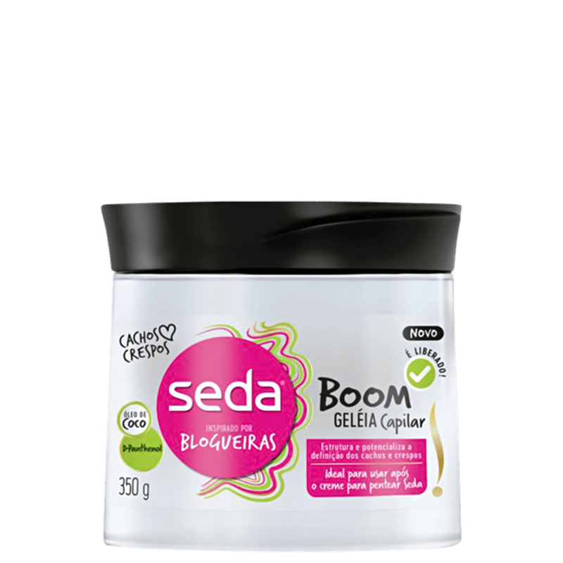 Seda Boom Geléia Capilar - Finalizador 350g