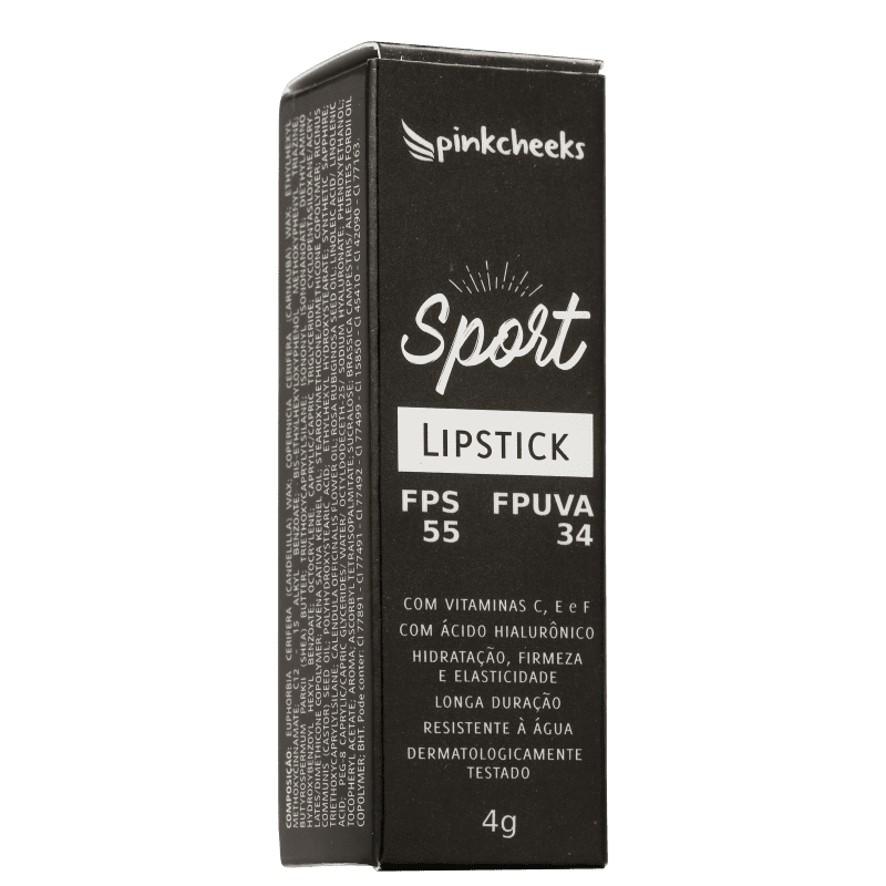 Pink Cheeks Sport Make Up Terra - Batom 4g