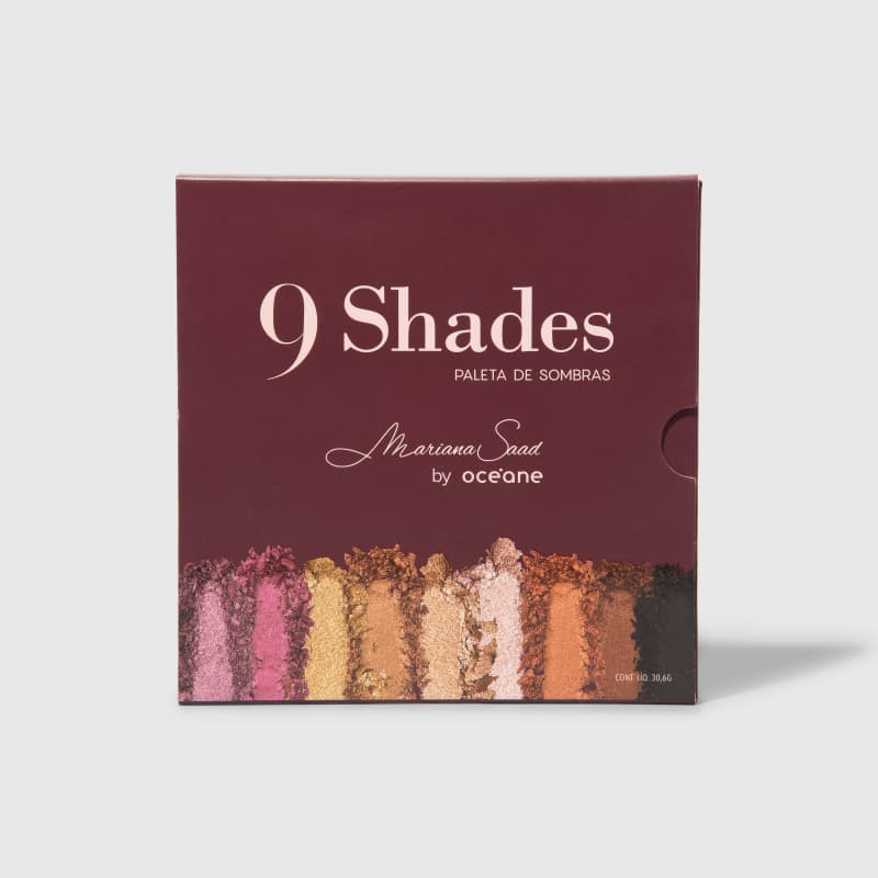 Paleta de Sombras Mariana Saad - 9 Shades