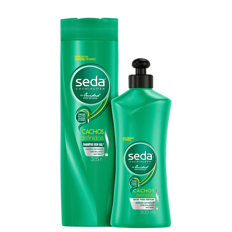 Kit Seda Cachos Definidos Diário (2 Produtos)