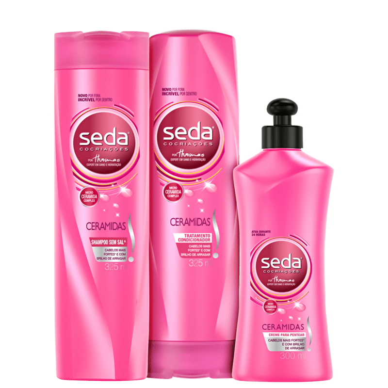 Kit Seda Ceramidas Desembaraço (3 Produtos)