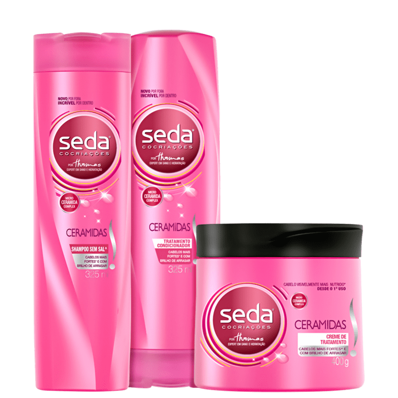 Kit Seda Ceramidas Trio (3 Produtos)