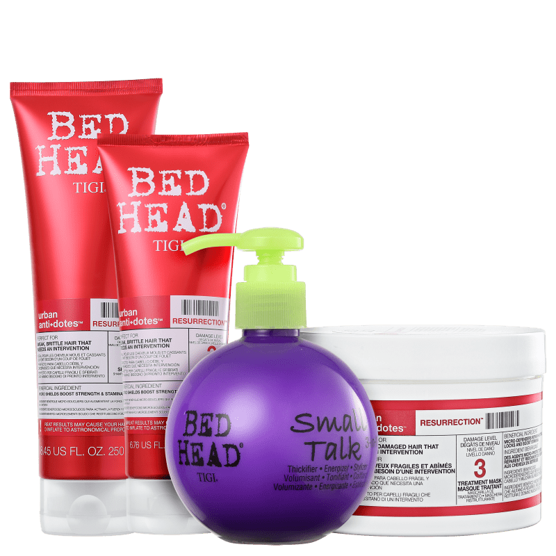 Kit TIGI Bed Head Urban Anti+Dotes 3 Small Talk Full (4 Produtos)