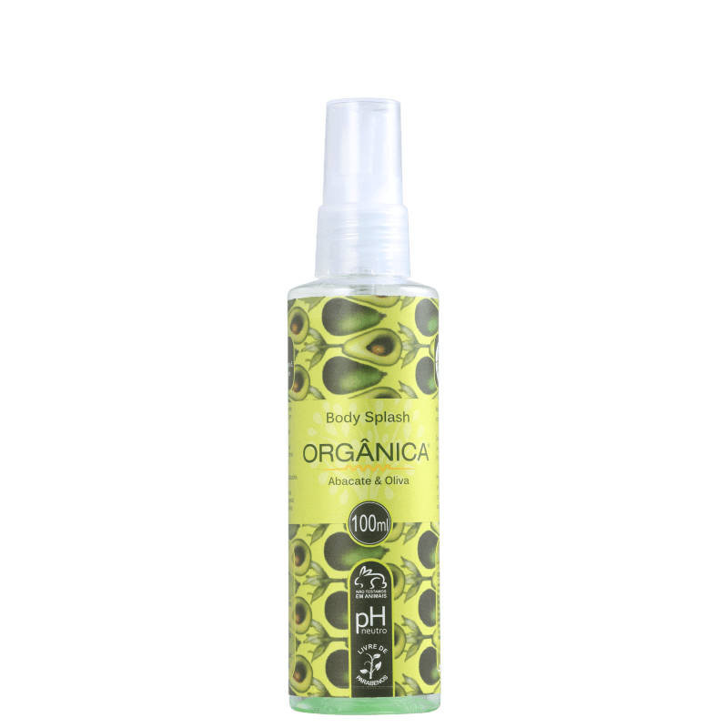 Body Spray Orgânica Abacate e Oliva 100ml